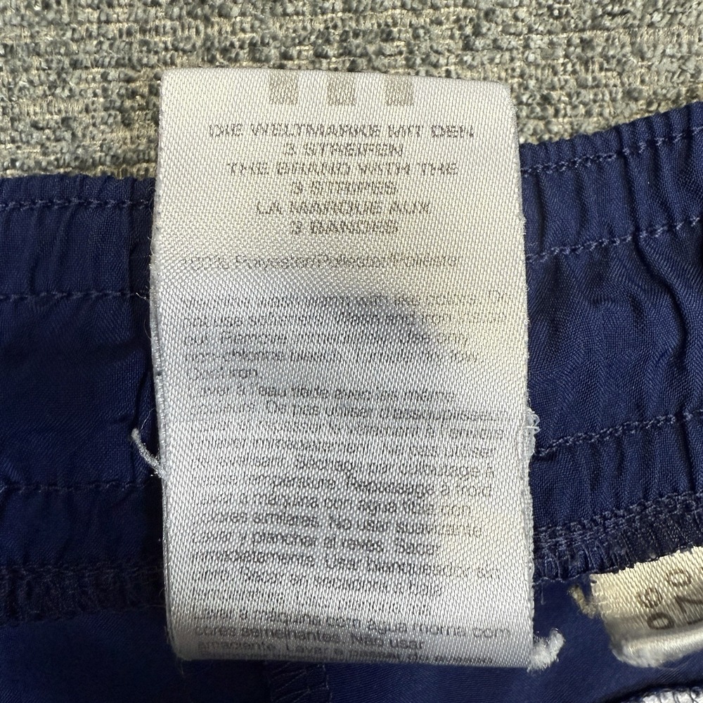 Adidas Climacool Shorts Mens L / XL Navy Blue White Soccer Athletic Y2K - Picture 5 of 10